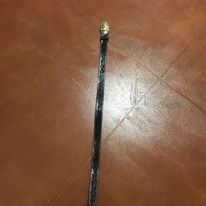 Black Country leather belt SZ M (24/26) - like new